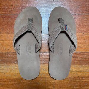 Rainbow Sandals Single Layer Brown Unused Men's Medium (8.5-9.5) Rrp $70
